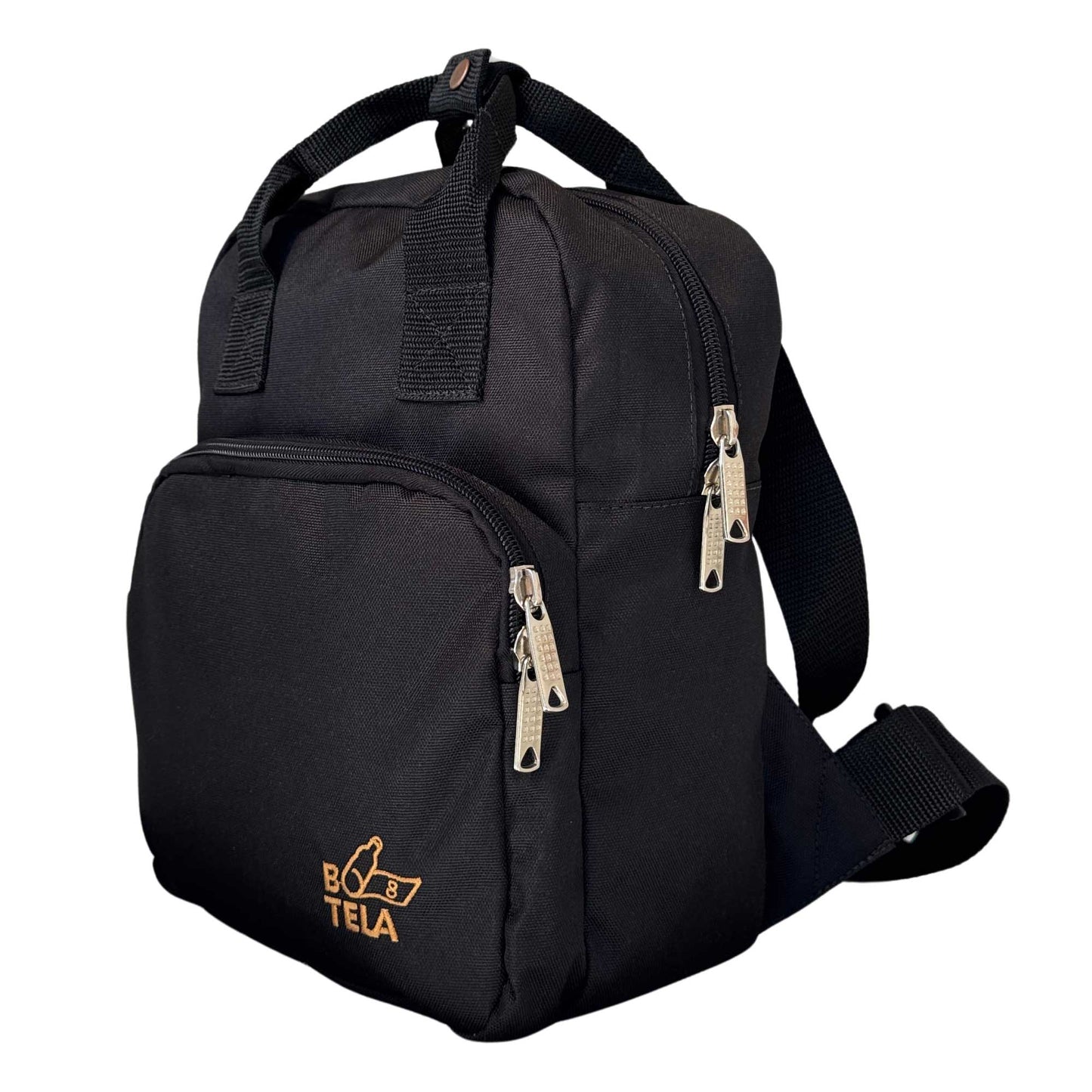 Mochila Cartera Sustentable Negra