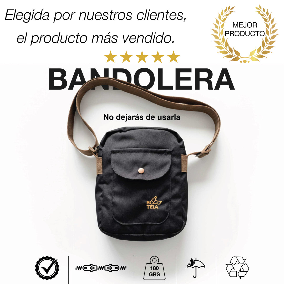 Bandolera sustentable