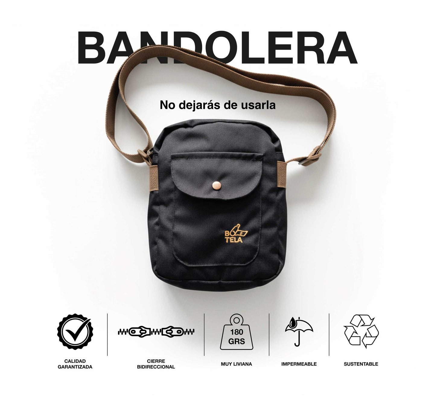 Bandolera sustentable