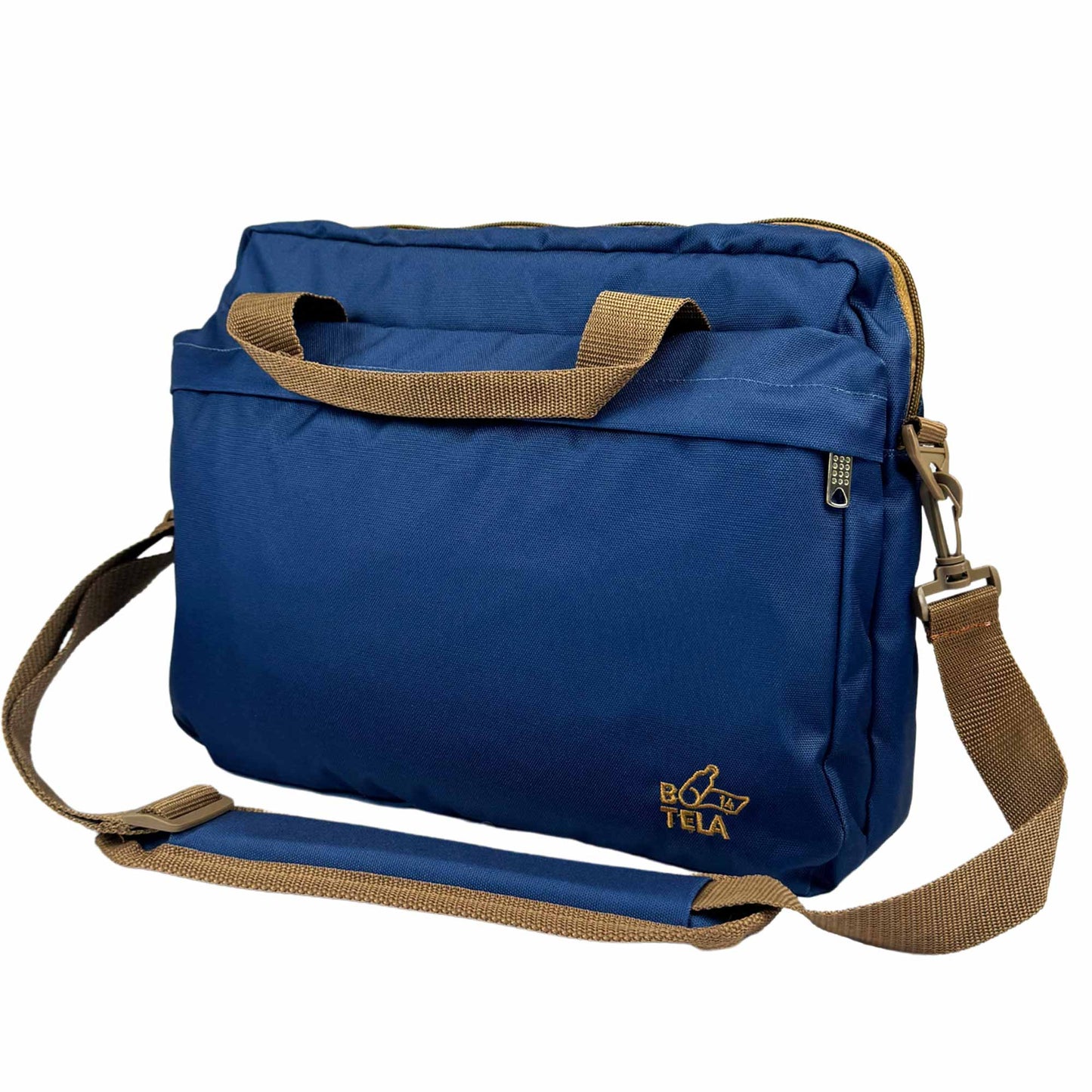 Bolso notebook 13 y 14 pulgadas sustentable azul