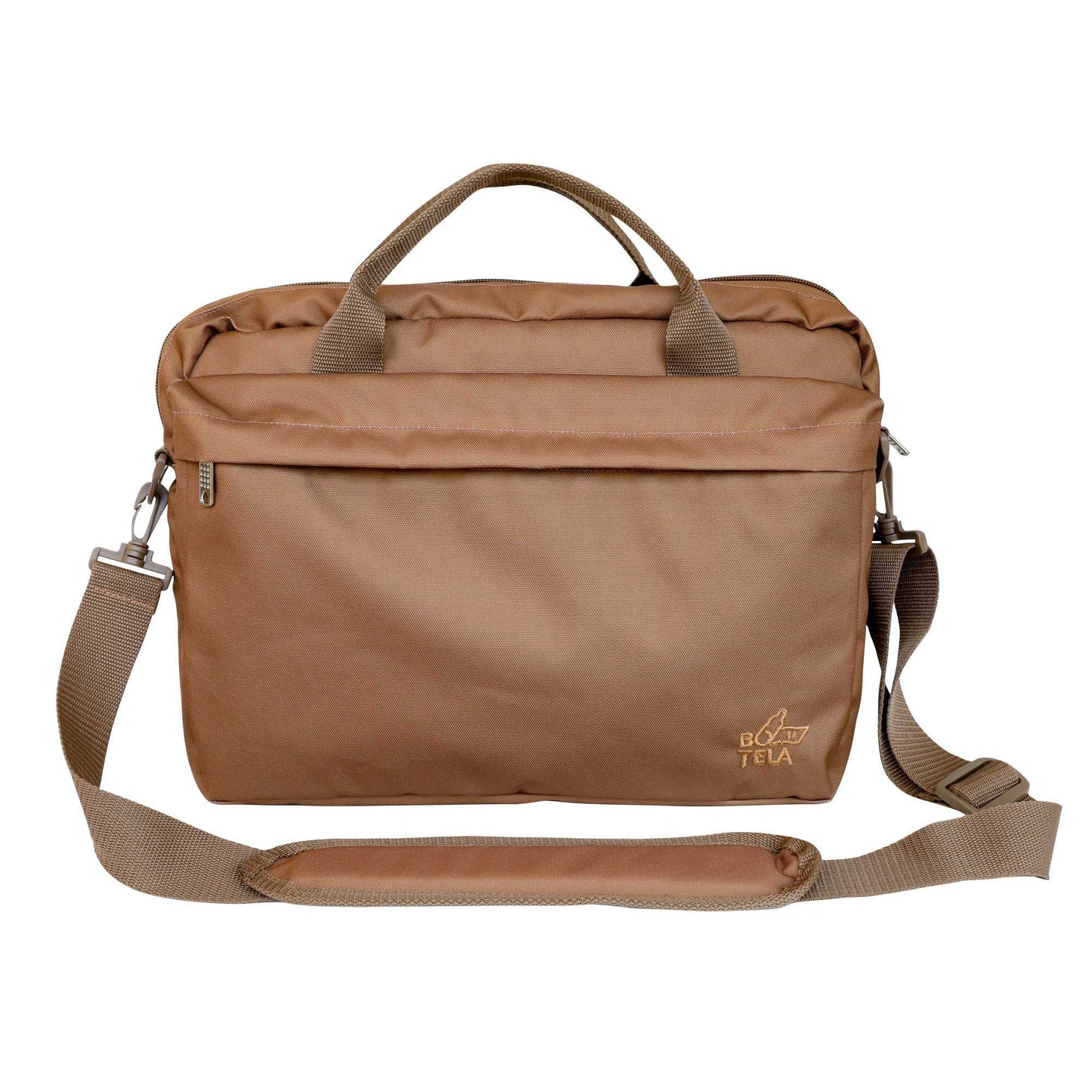 Bolso notebook 13 y 14 pulgadas sustentable café