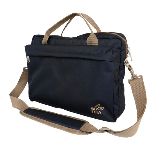 Bolso notebook 13 y 14 pulgadas sustentable negro