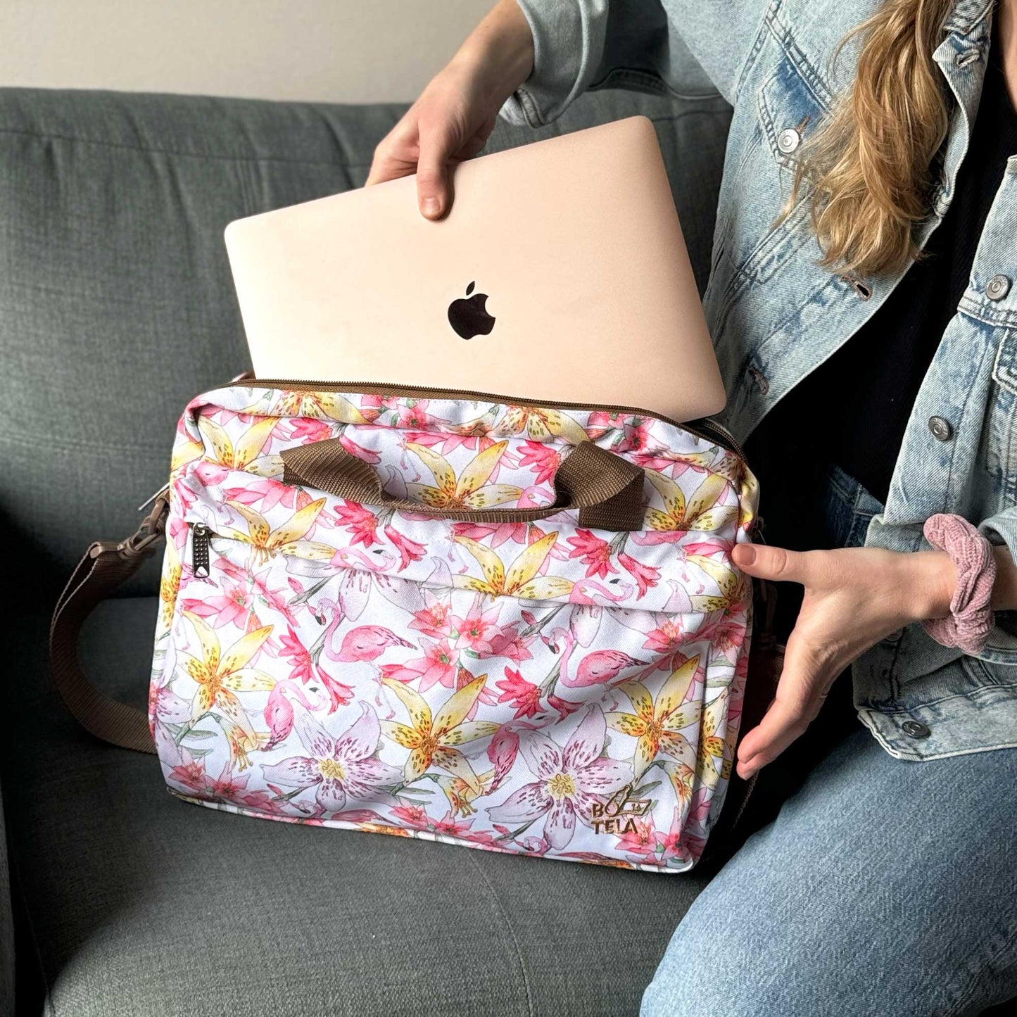 Bolso notebook sustentable 13 lts