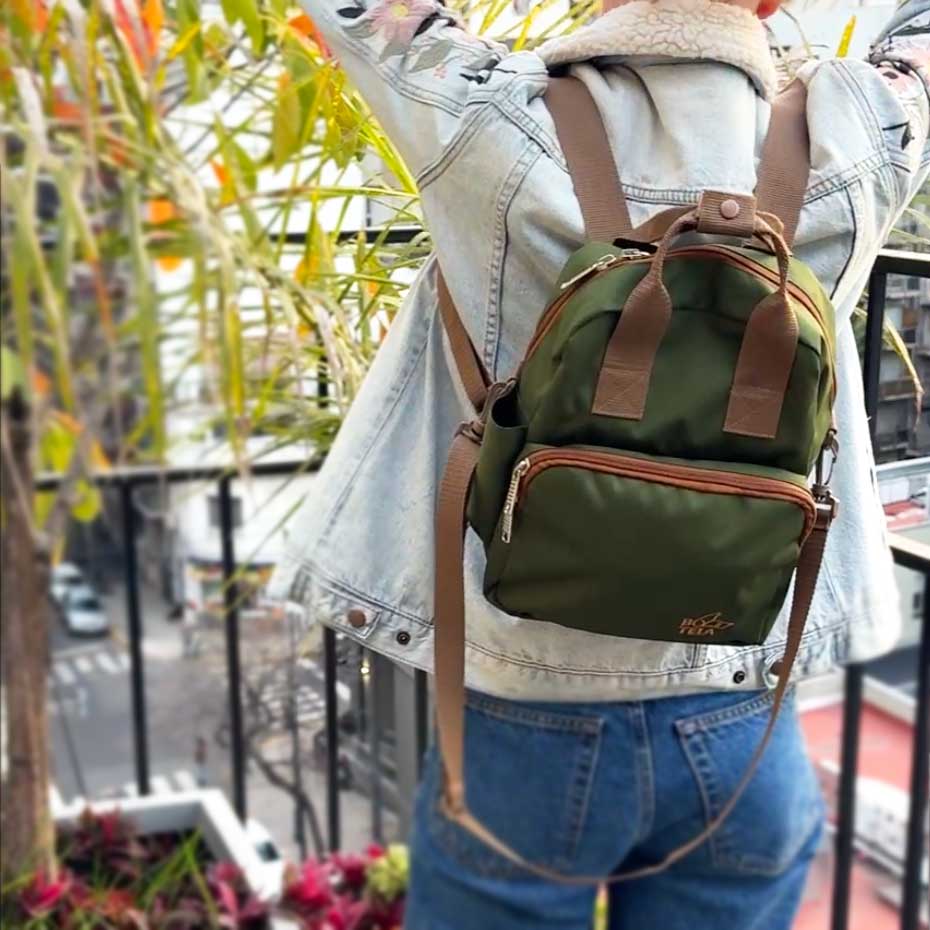 Mochila Cartera Sustentable