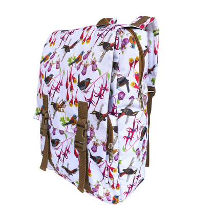 Mochila cuadrada sustentable para notebook 13" - 15.6" diseño sur