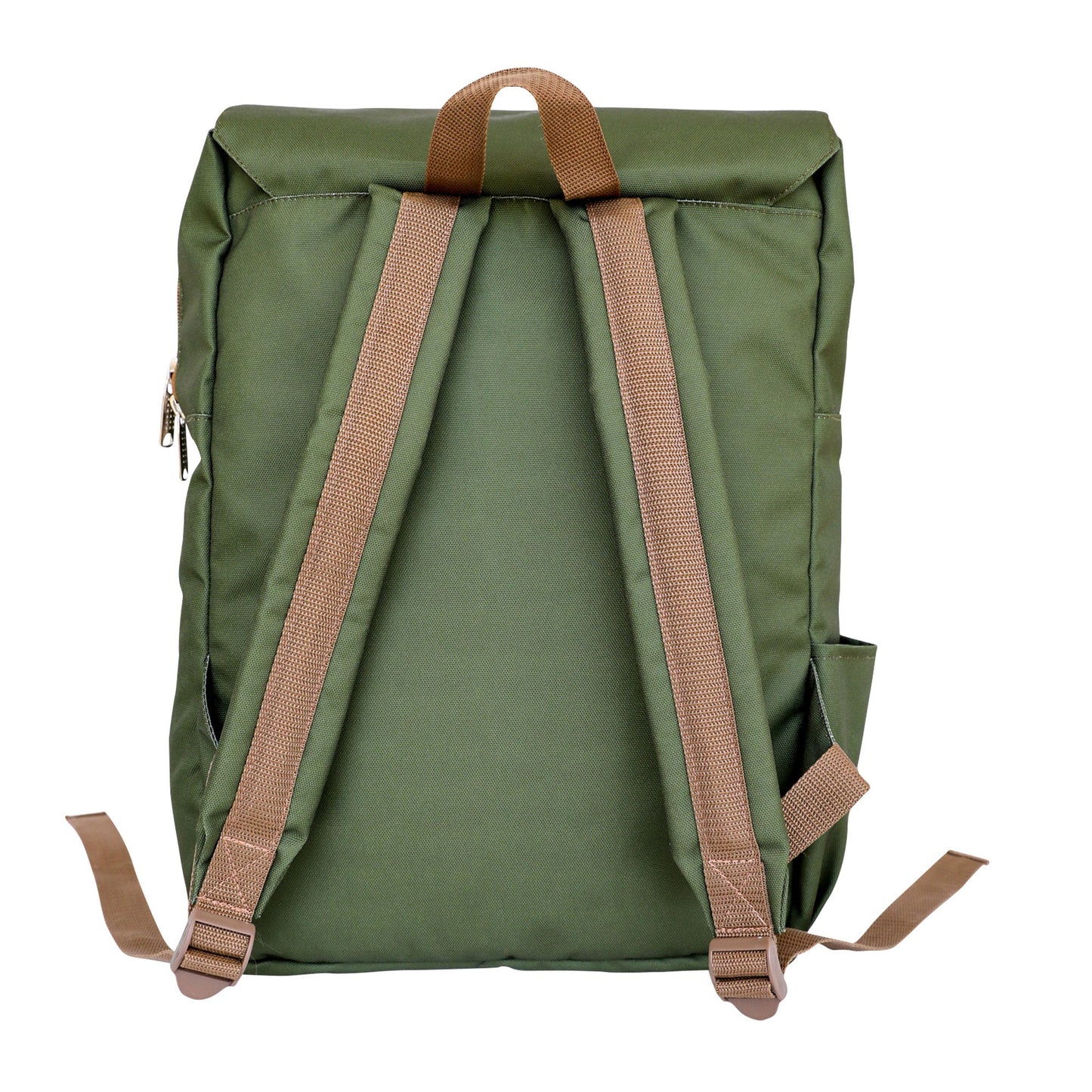 Mochila cuadrada sustentable para notebook 13" - 15.6" verde