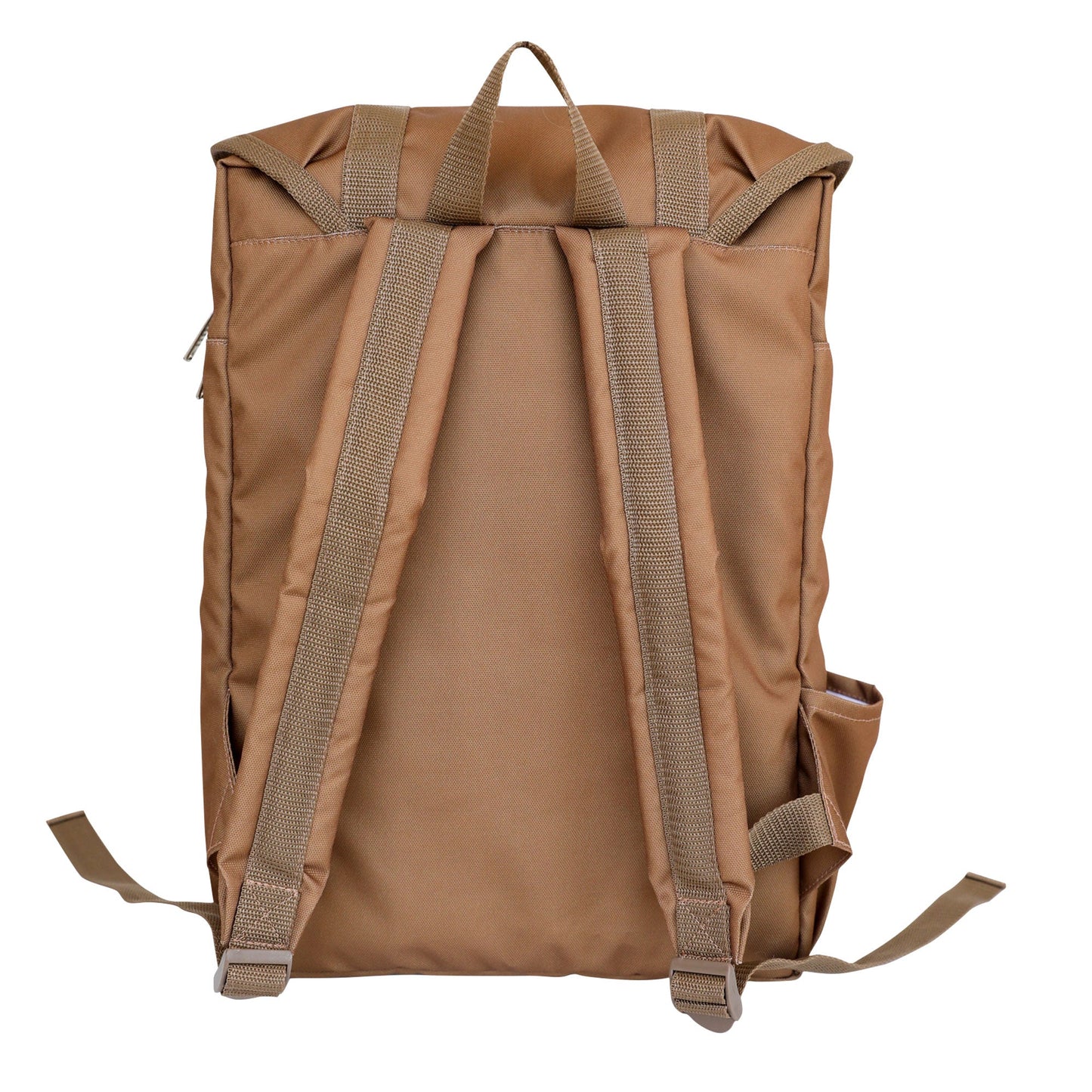 Mochila curva sustentable para notebook 13" - 15.6" marrón claro