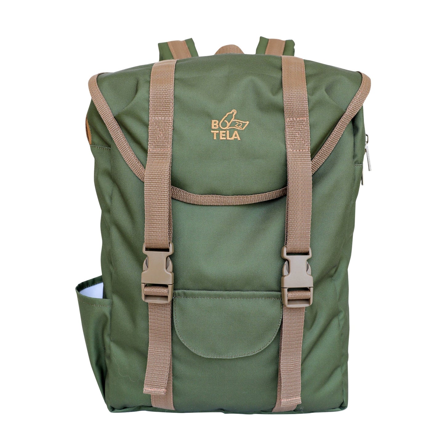 Mochila curva sustentable para notebook 13" - 15.6" verde