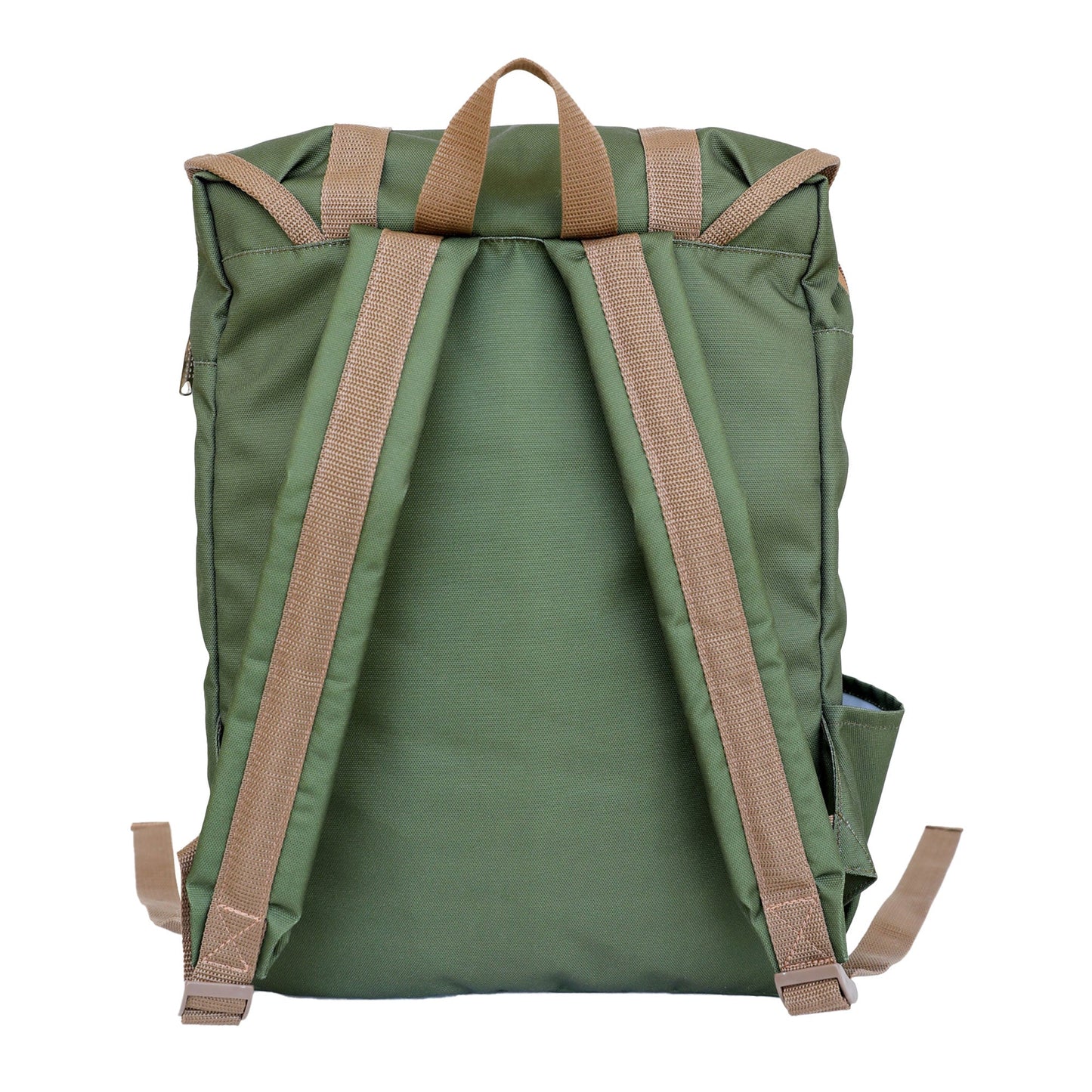 Mochila curva sustentable para notebook 13" - 15.6" verde