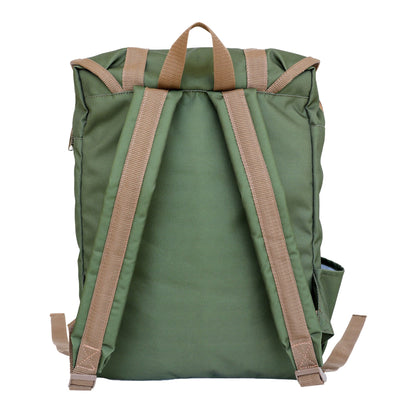 Mochila curva sustentable para notebook 13" - 15.6" verde